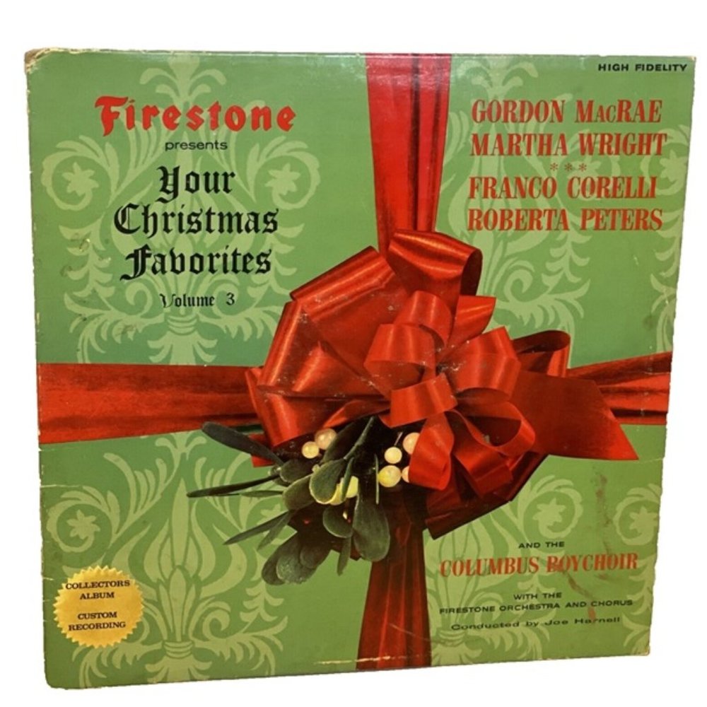 Your Christmas Favorites Volume 3 (Vinyl, 1964) FTP MLP 7008 Good LP Record